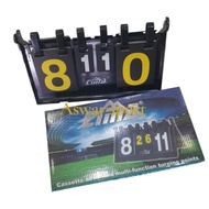 Scoreboard, portable scoreboard, badminton and volleyball