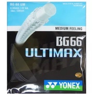 YONEX SUNRISE BG66 &amp; ULTIMAX BADMINTON STRINGS Random Colours