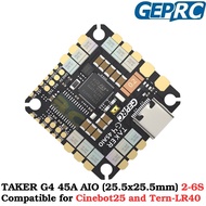 GEPRC TAKER G4 45A AIO 2-6S G4 FC 45A 4in1 ESC 25.5x25.5mm for Cinebot25 and Tern-LR40 FPV Racing Dr