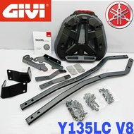 GIVI Monorack Yamaha Y135LC FI Special Rack With Spotlight Motor LC135 V8 Heavy Duty ZR(S)-Y135LC FI
