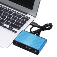 Sound Card External Kebidumei 5.1 Suround USB SPDIF for Laptop/PC