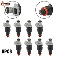 Areyourshop 8PCS Fuel Injectors Fit For Grand Cherokee Ram3500/2500/1500 B3500 B2500 B1500 1996-1998