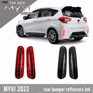 Vemart Perodua myvi gen3 gm3 2022 reflectors led light accessories myvi rear bumper lamp