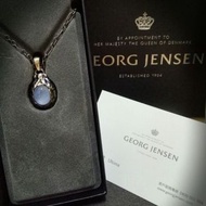 GEORG JENSEN 喬治傑生 1997-2017 項鏈 藍玉瓍(專櫃限定版)999