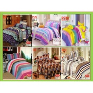 [ ] Single SIZE FITTED BEDSHEET / Cadar Single Size Bedsheet(ES)