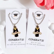 Degree Keychain Graduation Set Gift