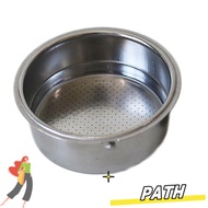 PATH Stainless Steel Coffee Filter, Double Layer 51mm Espresso|Portafilter Coffee|Stainless Steel Do