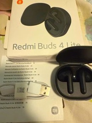 紅米Redmi Buds 4 Lite黑色耳機
