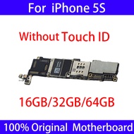 100 Original Full unlocked for iphone 5S Motherboard Logic Main Board for iphone5S Mainboard withNo Touch ID Free iCloud ios