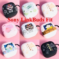 Cartoon lion For sony LinkBuds Fit case sony linkbudsfit bluetooth headphone case sony linkbudsfit h