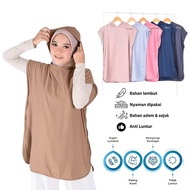 MOLYNA Women's Sports Tops Hijab Vests Muslim Women's Sports Tops Muslim Women's Sports Hijab Outer 