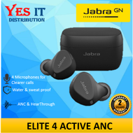 Jabra Elite 4 Active ANC True Wireless Sports Earbuds ( Black / Navy)