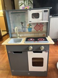 （屯門）Hape 玩具木製廚房連微波爐