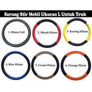 Car Truck Steering Wheel Cover - Truck Steer Cover Size L 40-41 CM
