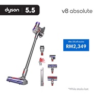 Dyson V8™ Absolute Cordless Vacuum Cleaner| Anti-tangle | Versatile | Compact| Vakum Lantai