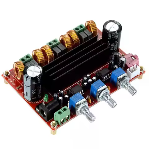 TPA3116D2 Channel 2.1 Digital Subwoofer Power Amplifier Board Module XH-M139 12V - 24V 2*50W+100W Hi