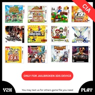 [Game File] 3DS CIA Game File Jailbroken Device A-Z