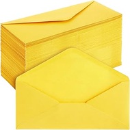 Business Envelopes - 200-Pack #10 Envelopes, Standard V-Flap Envelopes for Holiday, Office, Checks, 