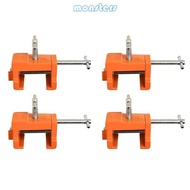 Mon Multipurpose Metal Clamp for  Cabinet Drilling Woodworking Projects 4Piece