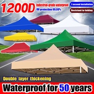 6x6 8x8 10x10 10x15 10x20ft Canvas only market canopy / kanvas kanopi / kain kanopi khemah pasar