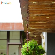 [Predolo] Mushroom Bell Design Rain Chain Divert Water for Gutter Downspouts Eaves