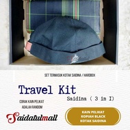 [Set Saidina Abdullah]Set Kain Pelikat+Kopiah+Box