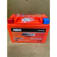 Fast delivery Niko battery YTX9-BS 12V10AH battery Dry Cell Modenas Pulsar Kawasaki Ninja KTM Duke K