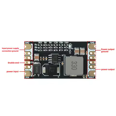 TPS5450 Buck Converter DC-DC 5A Step-down Module DC 5.5V-36V to 5V Power Module