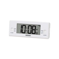 Seiko clock alarm clock table clock digital radio white 48×123×30mm SQ321W