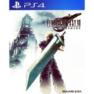 Final Fantasy 7 vii FF 7  remake PS4 (มือ1) (แผ่นแท้) (แผ่นเกมส์ PS4) (PS4 Game) (PS4 Games) (แผ่น PS4)