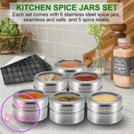 Leten Magnetic Spice Jar Container 1 PCS - C121