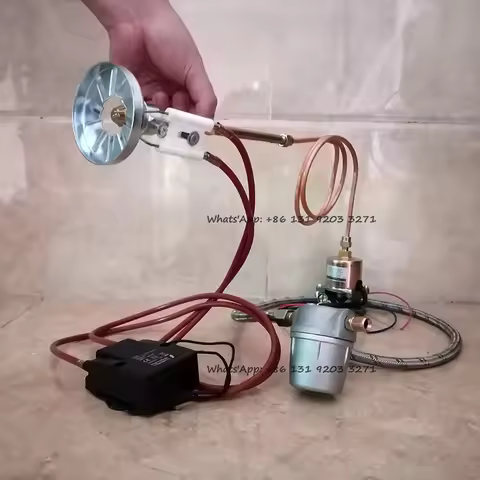 ignitor system burner oil nozzle brass waste oil fuel nozzle high voltage pulse ignition boiler stab
