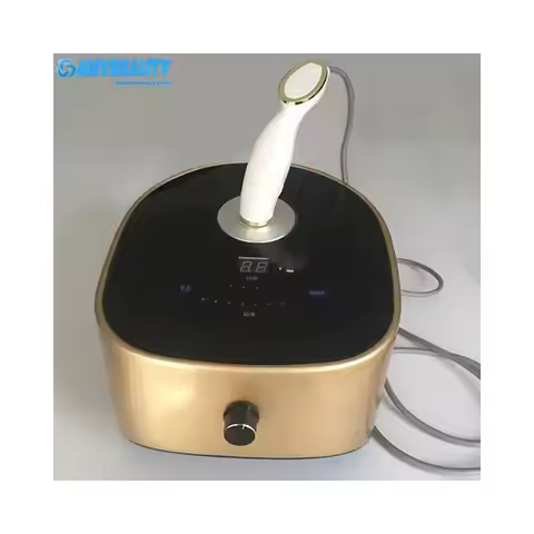 2in1 LED Light Sonic Vibration Eye Beauty Massager Facial Eye Device RF EMS LED Light Vibration Mass