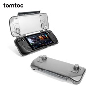 TOMTOC Steam Deck Protective Case Storage BagPCHard Shell Shatter-Resistant Splash-Proof Matte Black