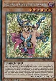 ALIN-DE004 - Dark Magician Girl Apprentice of the Magician - Secret Rare - German - 1st Edition - Al