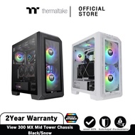 Thermaltake View 300 MX Mid Tower Chassis (Black/Snow) เคสคอมพิวเตอร์ [CA-1P6-00M1WN-00]