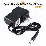 Power Supply Adapter Converter DC 9V 1A US EU Plug AC 5.5mm x 2.1mm for Arduino UNO MEGA DSO138 DSO1