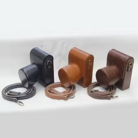 For Leica Q Q-P Q2 Q3 Camera Leather case Bag Strap