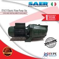 SAER Elettro Water Pump ITALY 1hp