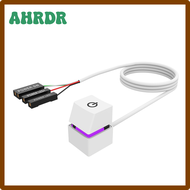 AHRDR 1 Set Computer Power Button PC Motherboard External Start Power On/Off Button Extension Cable DJRTJ