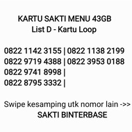 Kartu Sakti Telkomsel AS Simpati nomor cantik pilihan bisa beli paket internet murah tidak termasuk 