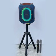 Hopestar Party box 600 ลำโพง300W เสียงดัง ไฟRGB แถมไมโครฟอง2 ตัว