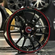 ADVANTI MD065 7X15 4H100 ET35 GGS9QR2 / GBK1QR2R6L NEW SPORT RIM (PRICE FOR 1 SET)