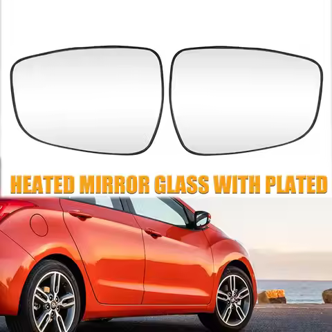 Heated Convex Rearview Mirror Glass For Hyundai I30 GD 2012 2013 2014 2015-2017 87611-A5000 87621-A5