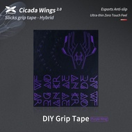 【Special Promotion】 Xraypad Cicada Wings V2 Slick DIY Mouse Grip Tape X-raypad mouse grip tapes hand