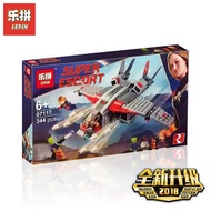 New Lepin 07117 Superhero Series The 76127 Skrull Attack Set Building Blocks Bricks Funny Model Kids