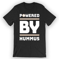 Powered By Hummus T-Shirt Hummus Lover