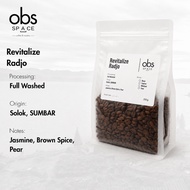 Revitalize Radjo - Arabica Coffee Beans by obs Coffee & Roastery - Full Washed Arabica Coffee Beans 