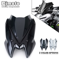 Z650 Motorcycle Windscreen Windshield  Baffle Wind Deflectors For Kawasaki Z650 Z 650 2020 2021