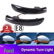 2 Pieces For Ford Escape Kuga II EcoSport 2013 - 2017 2018 2019 LED Rear View Mirror Indicator Light Dynamic Turn Signal